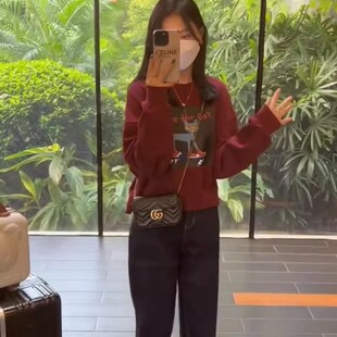 70斤150cm矮小个子韩版设计百搭加绒加厚卫衣保暖145加小码xxs