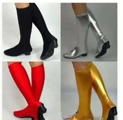 成人舞蹈鞋套蒙古藏族靴套民族女拉丁舞鞋