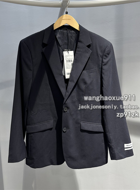 SELECTED思莱德 春夏季轻薄含羊毛混纺商务时尚西装外套42135Y002