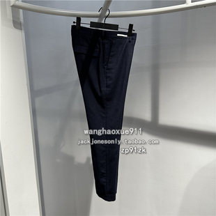 思莱德SELECTED 冬季男士绵羊毛呢商务气质修身厚西装裤42146C012