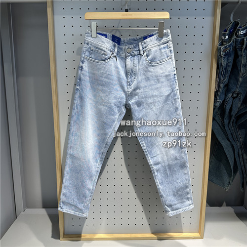 九分裤牛仔裤杰克琼斯针织YKK夏