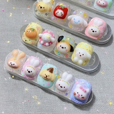 立体造型模具胶穿戴甲美甲店专用