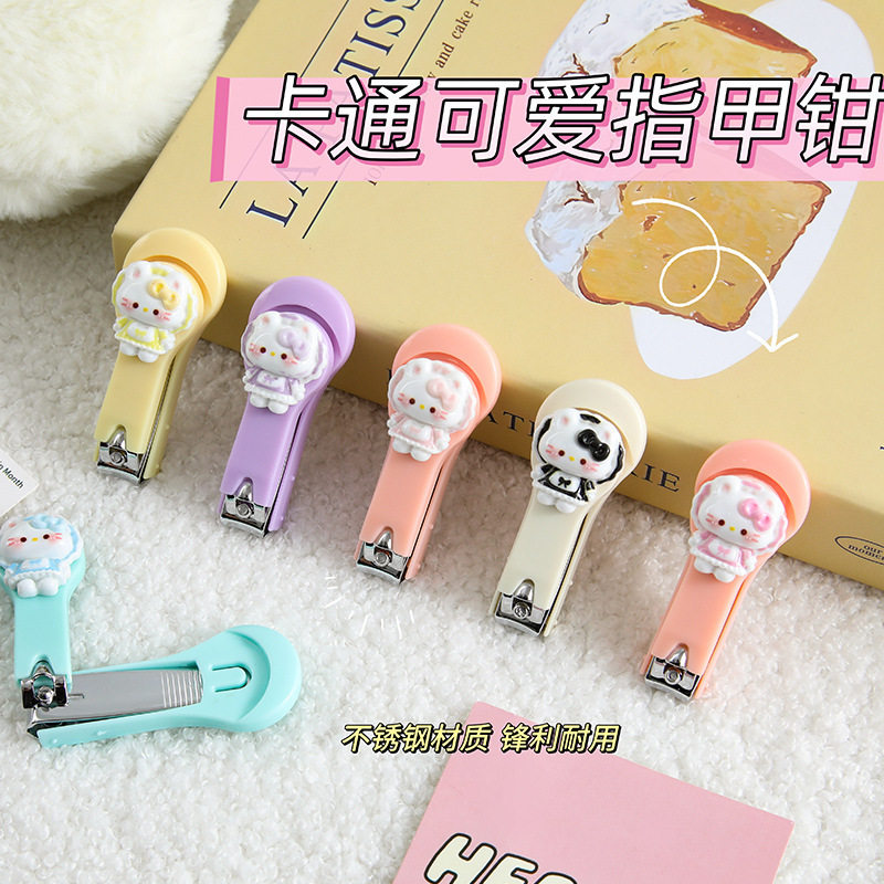 可爱高颜值小猫咪指甲刀卡通便携小巧成人指甲剪家用指甲钳修甲刀