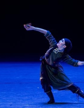 蒙古族艺考碗情舞蹈服定制