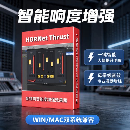 HORNET增强提升母带音量效果器