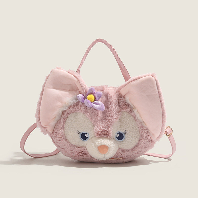 卡通毛绒包包玲娜贝儿玩偶背包狐狸手提包卡通可爱学生双肩包女