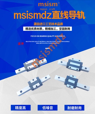 msismdz直线导轨LSFLA LSFSB24 30 36 42 48-FCN-BN