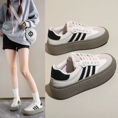 超火厚底爆款德训鞋女款2025秋季