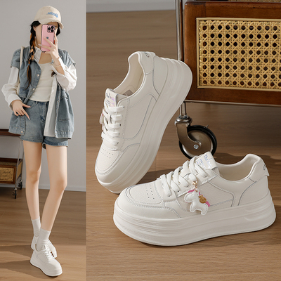 真皮女鞋2026新款春季小众板鞋