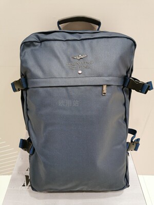 意大利蓝色双肩包现货专柜