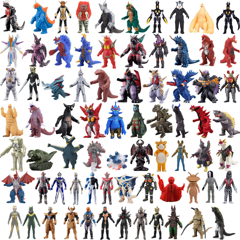 软胶奥特玩具曼艾雷王雷德王哥莫拉怪兽安东拉五帝王海帕芝顿死镰