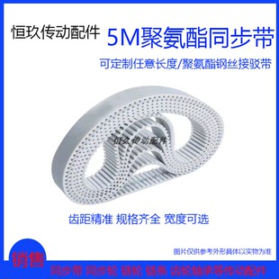 2620 聚氨酯环形带PU钢丝接驳同步带 2615 2610 2625 HTD5M2605
