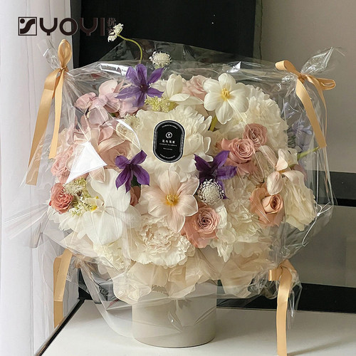 优艺防尘袋保水袋透明花束