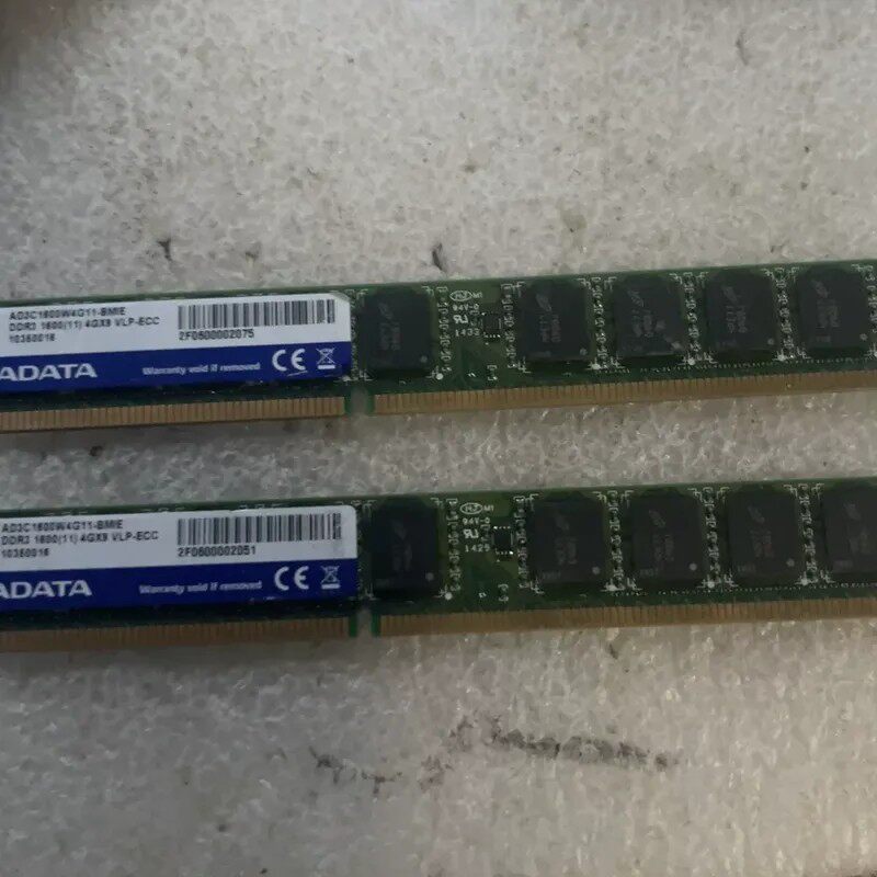 议价威刚DDR3 1600 4G ECC内存 内存 有两条
