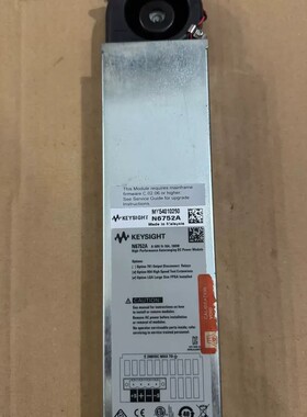 议价KEYSIGHT是德N6752A高性能直流电源模块，成色如图