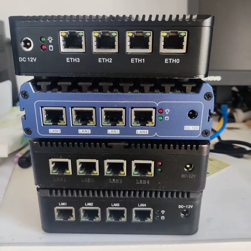 议价j1900四网口千兆软路由，四个千兆网口，网卡为211网卡，