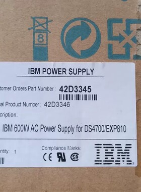 议价IBM DS4700/EXP810 电源42D3346 42