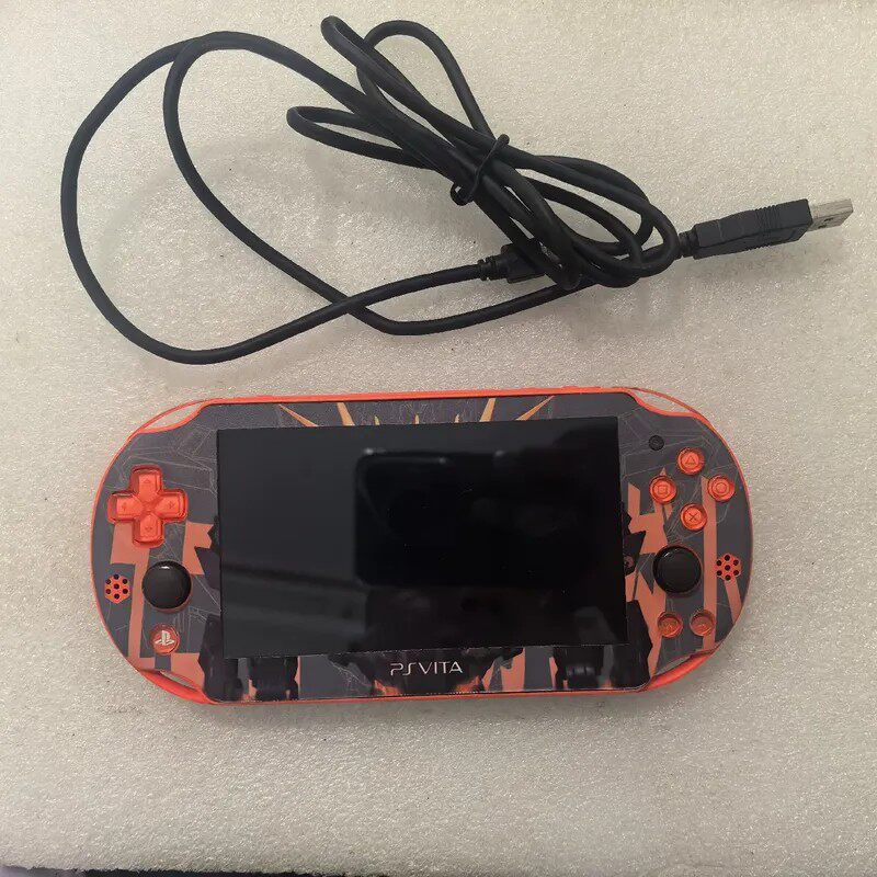 议价psv2000 橙色，带128内存卡到手就可以玩，成色如图带