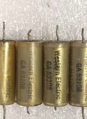 议价西电GA53108 0.825UF200V胆机耦合，成色不错