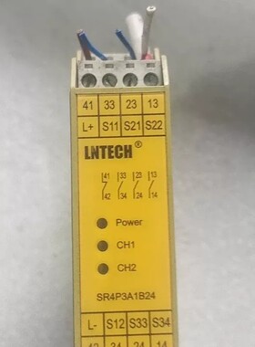 议价LNTECH莱恩安全继电器，型号SR4P3A1B24，24V