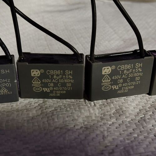 议价CBB61 SH启动电容，1.8μF 450V，带线，成色几