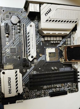 议价星b460m迫击炮wifi主板，有天线，无箱子