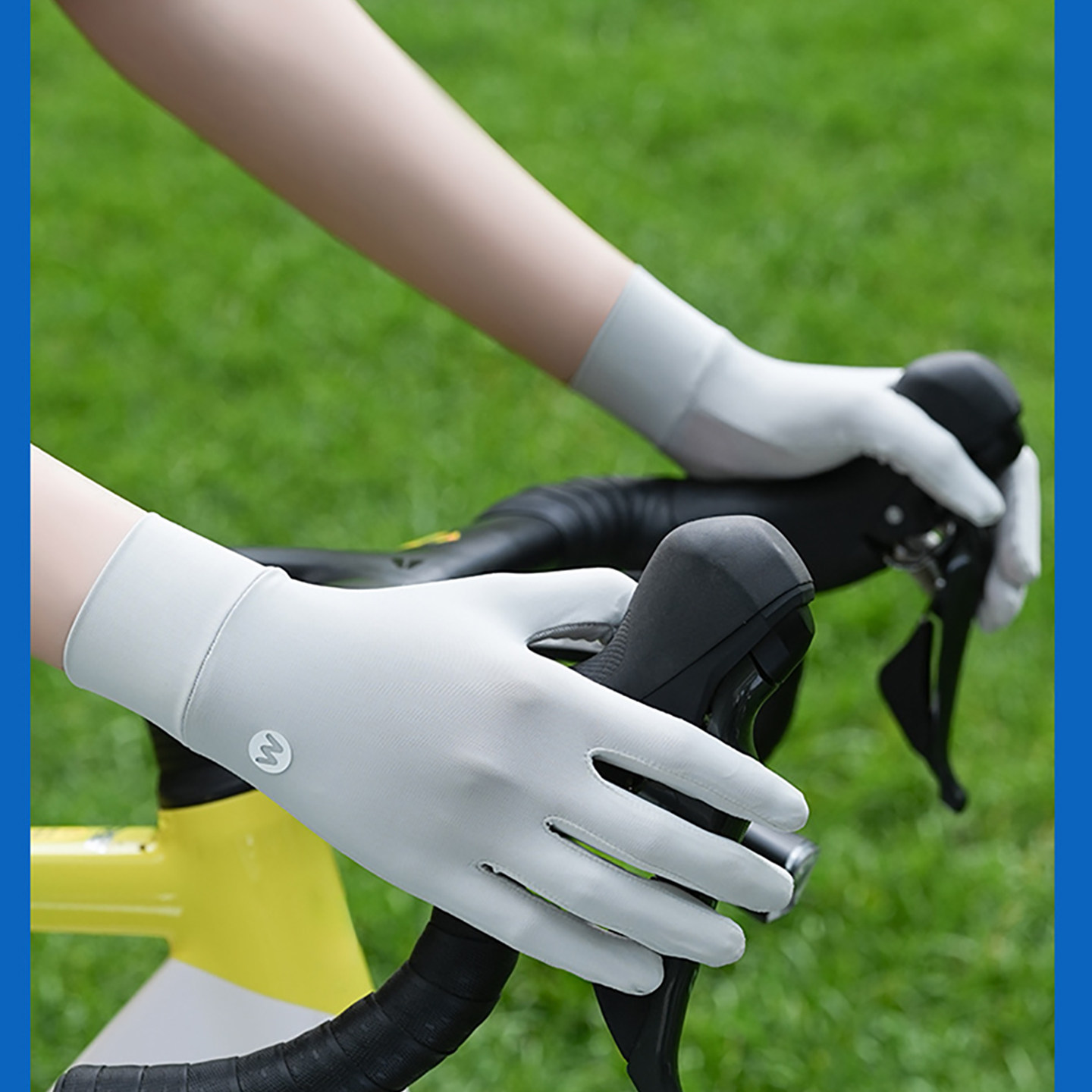 防晒透气手套冰感女夏季开车骑车电动车防滑骑行原纱户外防紫外线