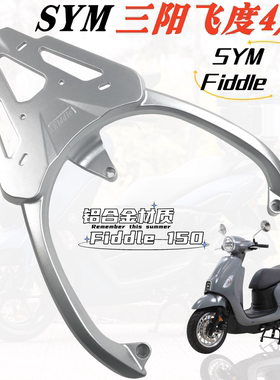 适用新款三阳飞度4/5尾架后货架靠背Fiddle150飞度备箱架靠背支架