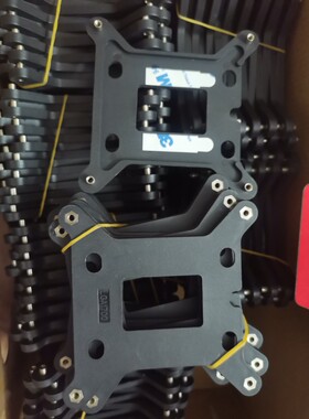 LGA1700CPU散热器背板底座衣架带3m背胶孔距7.8㎝台式机底板