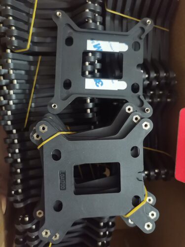 LGA1700CPU散热器背板底座衣架带3m背胶孔距7.8㎝台式机底板