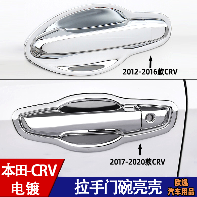 07到22款东风本田crv改装门碗贴