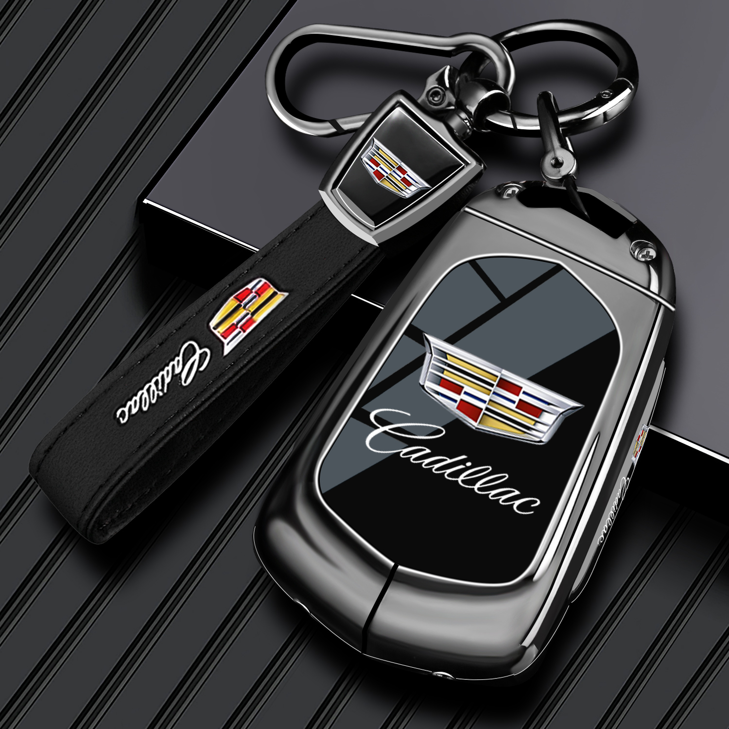 【高级感】凯迪拉克专用车钥匙套