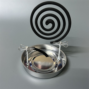 断香檀香线香盘香接灰托盘家用露营熏香驱蚊 蚊香夹子超强磁吸款