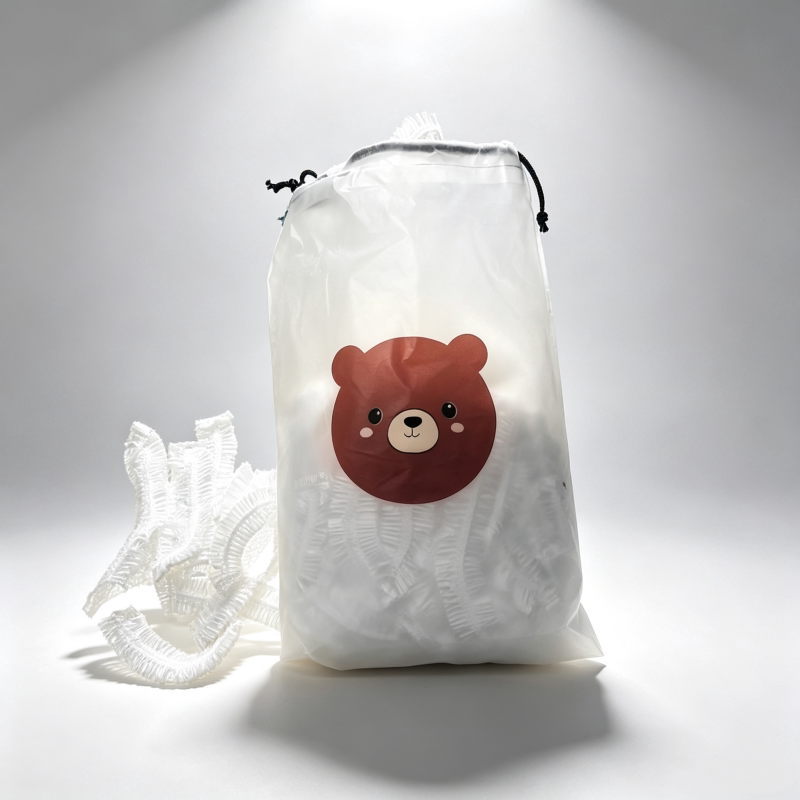 保鲜膜套食品级一次性保鲜袋加厚小熊袋松紧式拉伸冰箱水果碗套罩