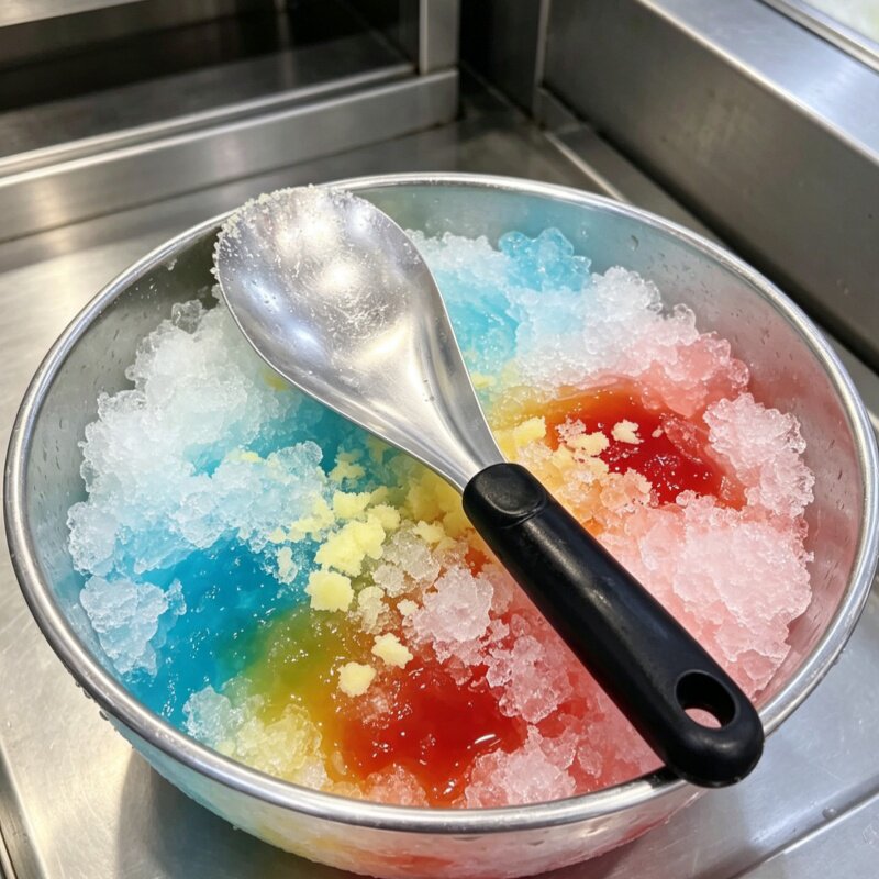 芋泥冰刨冰器多功能雪花酪勺刮冰沙勺子奶茶店刨冰器挖冰粉勺冰铲