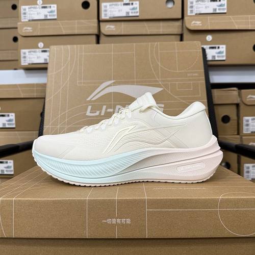 李宁越影5跑步鞋女子2025新款反光回弹透气缓震保护跑鞋ARHV016