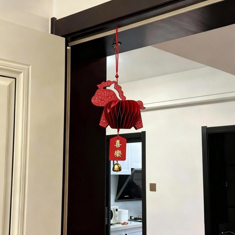 2026马年装饰新年灯笼挂饰过年氛围布置春节客厅喜庆贺年挂饰新款