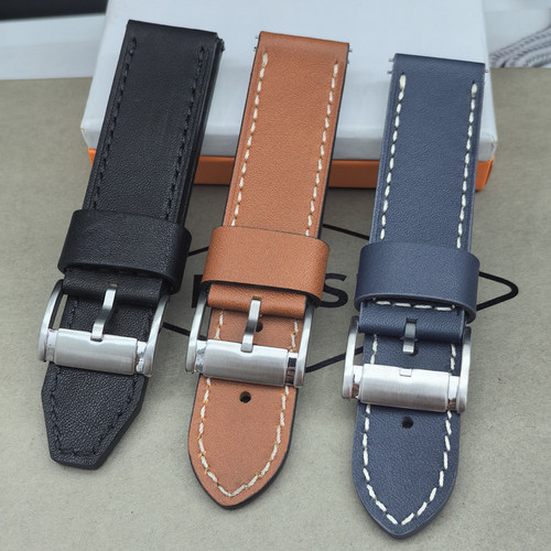 FOSSIL表带真皮偏厚24MM通用