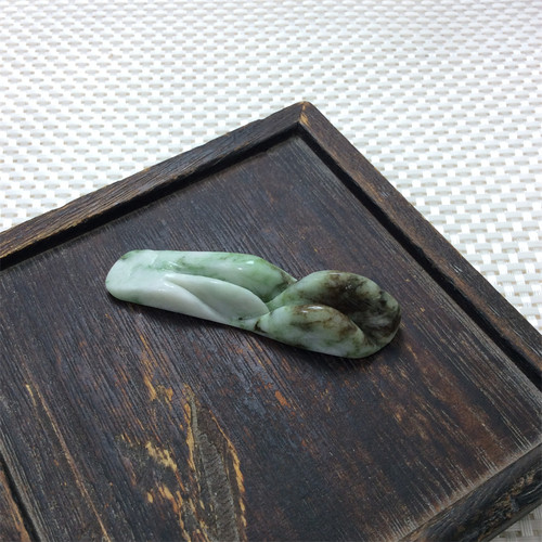 独山玉安居乐业笔架文房四宝用品