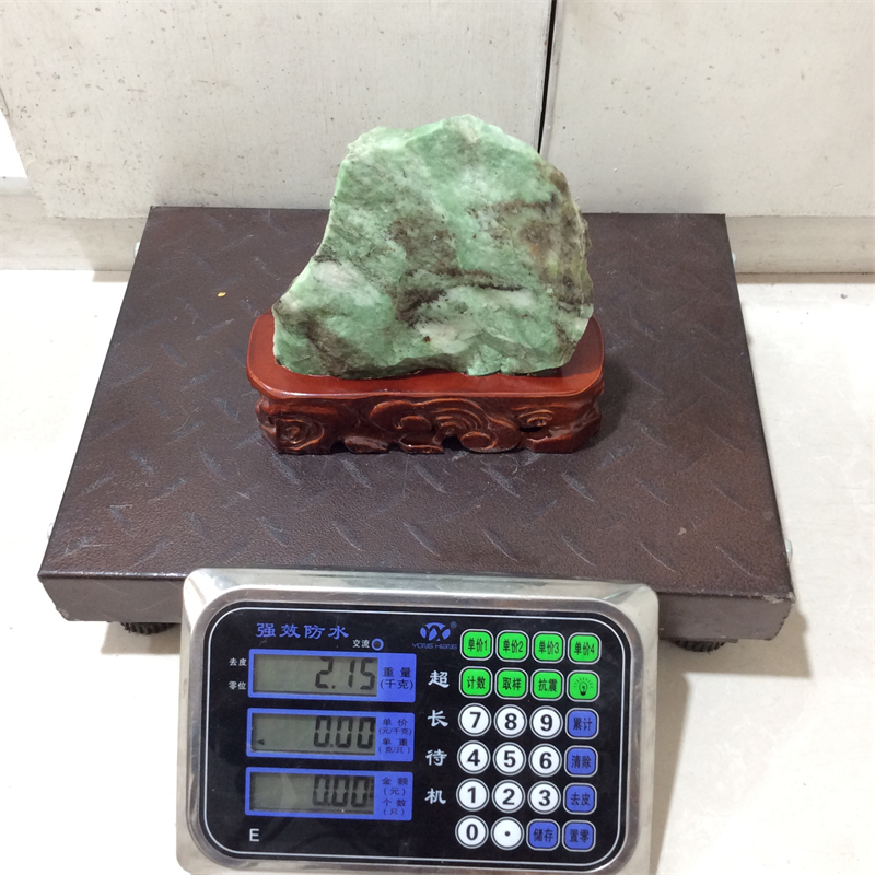 南阳独山玉原石小摆件天然玉石毛石小摆件靠山石茶宠玉摆件办公室