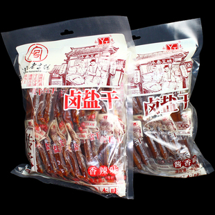 永泰原味卤盐干香辣味大块豆干子518g礼品包装湖南平江特产