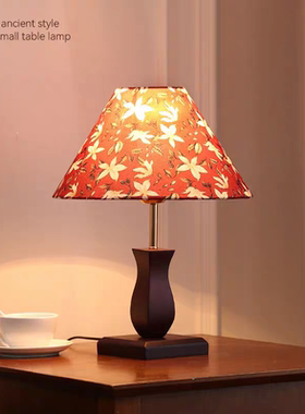 2026新款主卧复古台灯卧室床头灯中古高级美式氛围结婚陪嫁长明灯