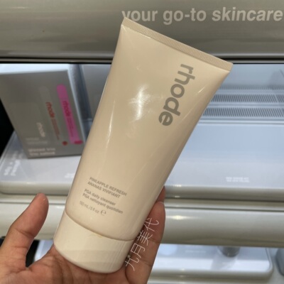 预*定 美国海莉Hailey Bieber Rhode菠萝卸妆洗面奶150ml喷雾面霜