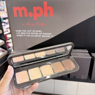 预*定 新款m.ph by Mary Phillips五色膏状脸部修容 高光修容刷