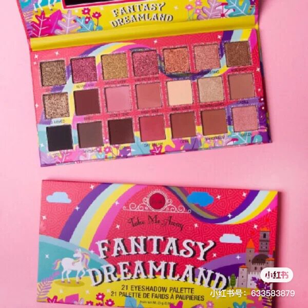 现货 美国 J.Cat Beauty Take Me Away 带我走 21色眼影盘 Tati推