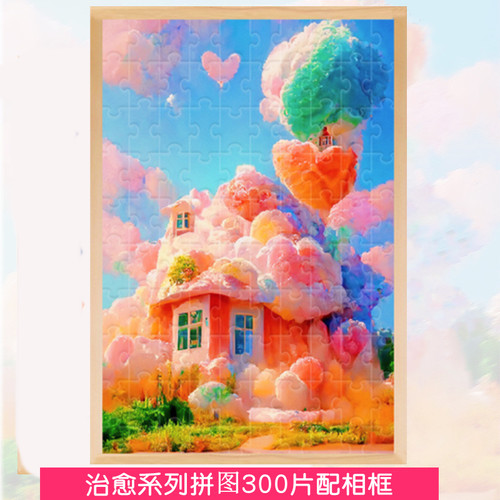 300片治愈系列拼图儿童益智玩具