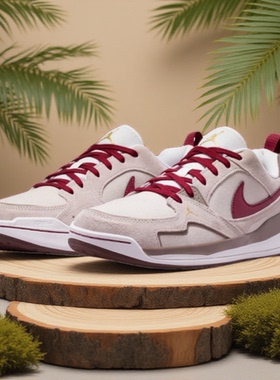 JORDAN耐克男鞋马年限定新年款CMFT米红棕低帮复古板鞋IQ9781-261