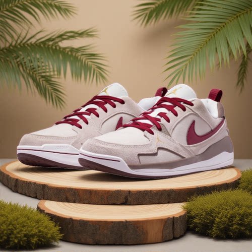 JORDAN耐克男鞋马年限定新年款CMFT米红棕低帮复古板鞋IQ9781-261