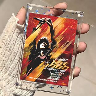 张杰开往1982世界巡回演唱会周边小卡2026澳门跨年演唱会应援物料