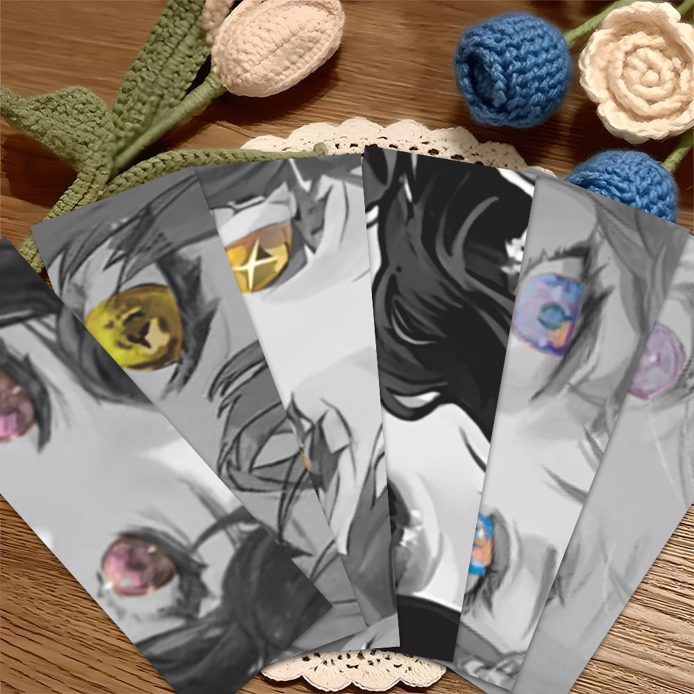 48张重返未来1999眼睛条精美书签二次元手游设计礼物周边分享小卡